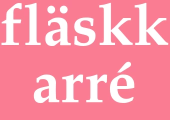 Synonym fläskkarré