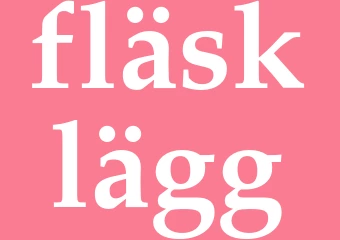 Synonym fläsklägg