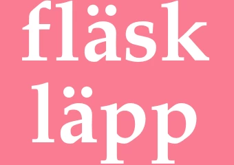Synonym fläskläpp