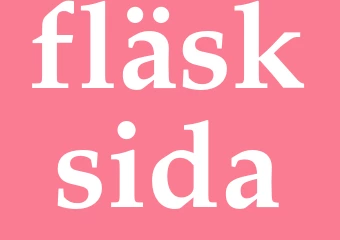 Synonym fläsksida