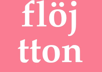 Synonym flöjtton