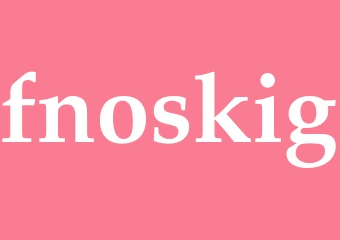Synonym fnoskig