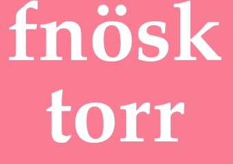 Synonym fnösktorr