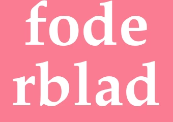 Synonym foderblad
