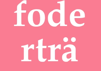 Synonym foderträ