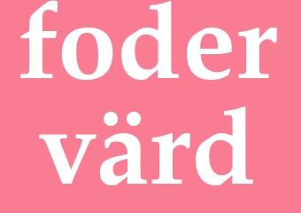Synonym fodervärd