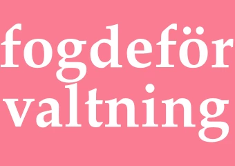 Synonym fogdeförvaltning