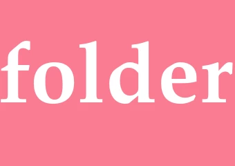 Synonym folder