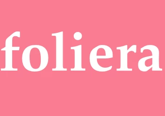 Synonym foliera