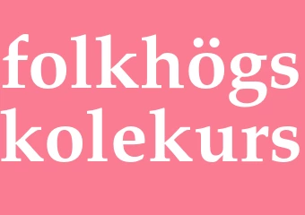 Synonym folkhögskolekurs