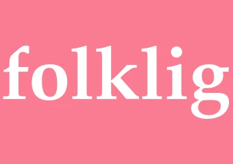 Synonym folklig