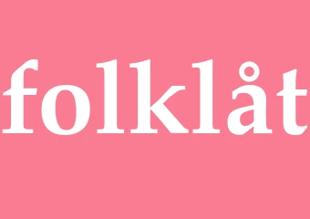 Synonym folklåt