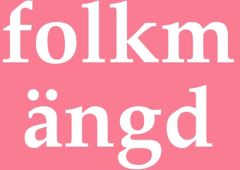 Synonym folkmängd