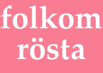 Synonym folkomrösta