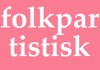 Synonym folkpartistisk