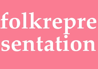 Synonym folkrepresentation