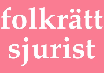 Synonym folkrättsjurist