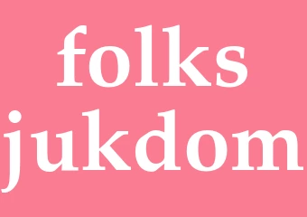 Synonym folksjukdom