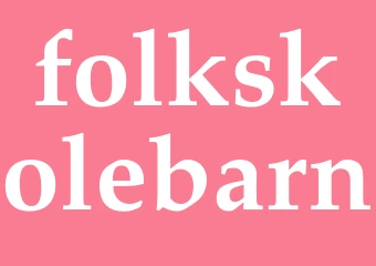 Synonym folkskolebarn