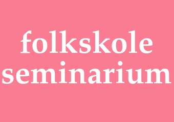 Synonym folkskoleseminarium