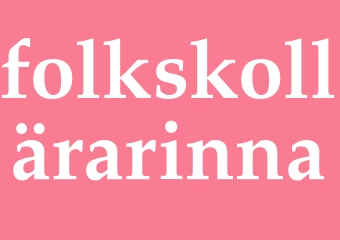 Synonym folkskollärarinna