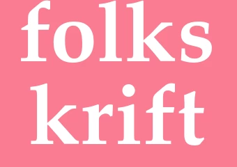 Synonym folkskrift