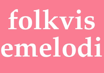 Synonym folkvisemelodi