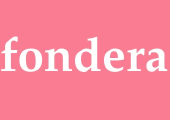 Synonym fondera