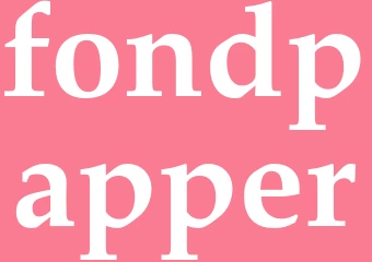 Synonym fondpapper