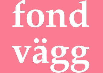Synonym fondvägg