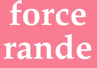 Synonym forcerande