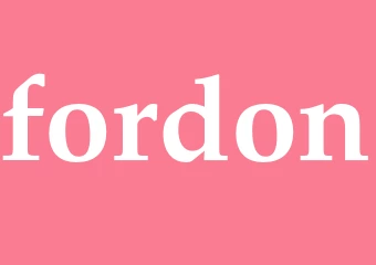 Synonym fordon