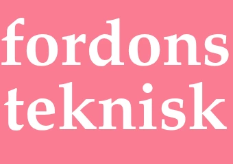 Synonym fordonsteknisk