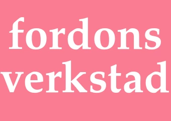 Synonym fordonsverkstad