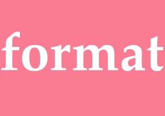 Synonym format
