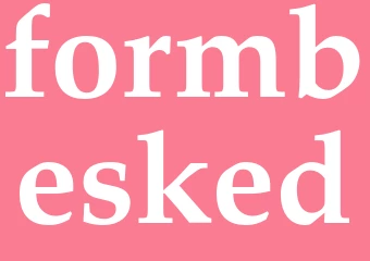 Synonym formbesked