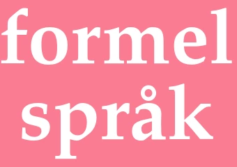 Synonym formelspråk