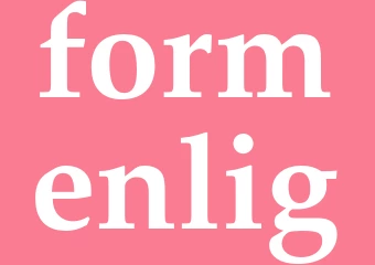 Synonym formenlig