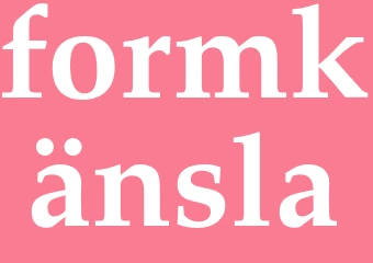 Synonym formkänsla