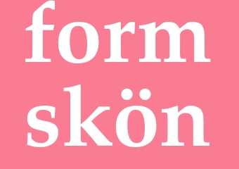 Synonym formskön