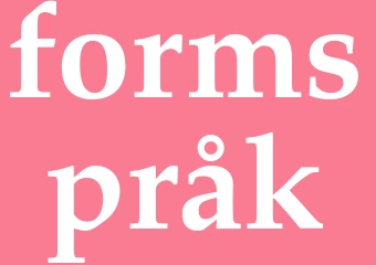Synonym formspråk