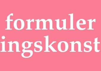Synonym formuleringskonst
