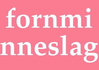 Synonym fornminneslag