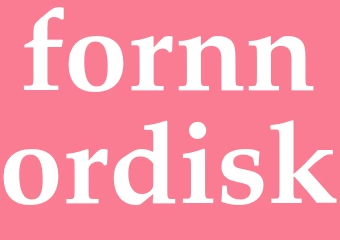 Synonym fornnordisk