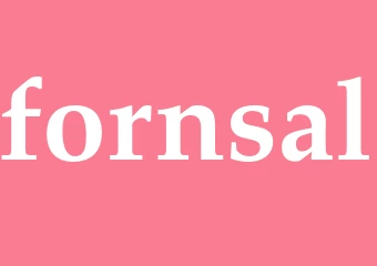 Synonym fornsal
