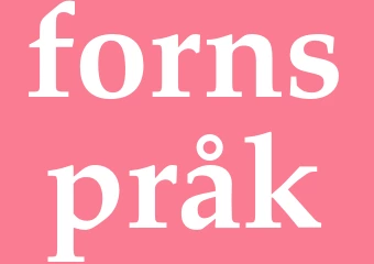 Synonym fornspråk