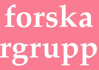 Synonym forskargrupp