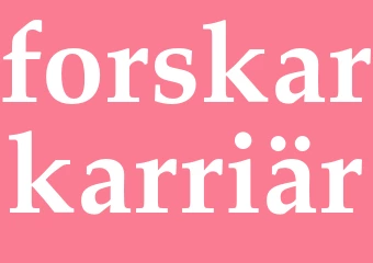 Synonym forskarkarriär