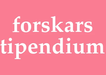 Synonym forskarstipendium