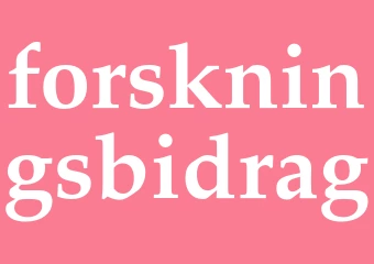 Synonym forskningsbidrag